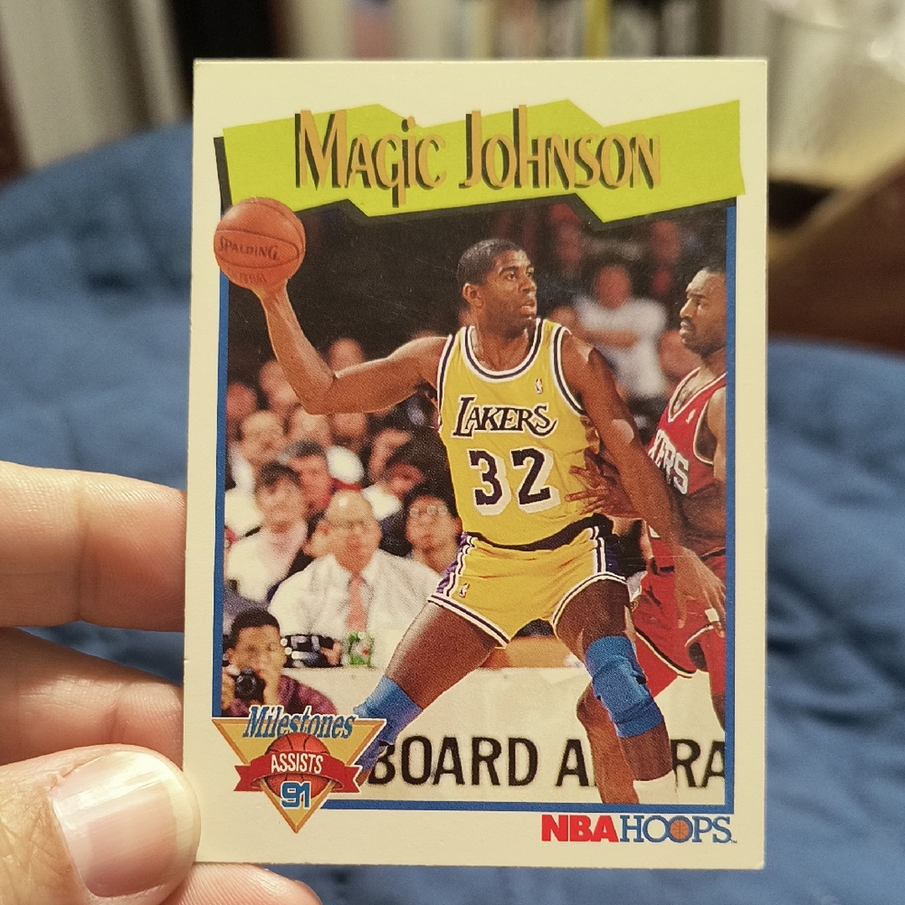 Magic Johnson Trading Card